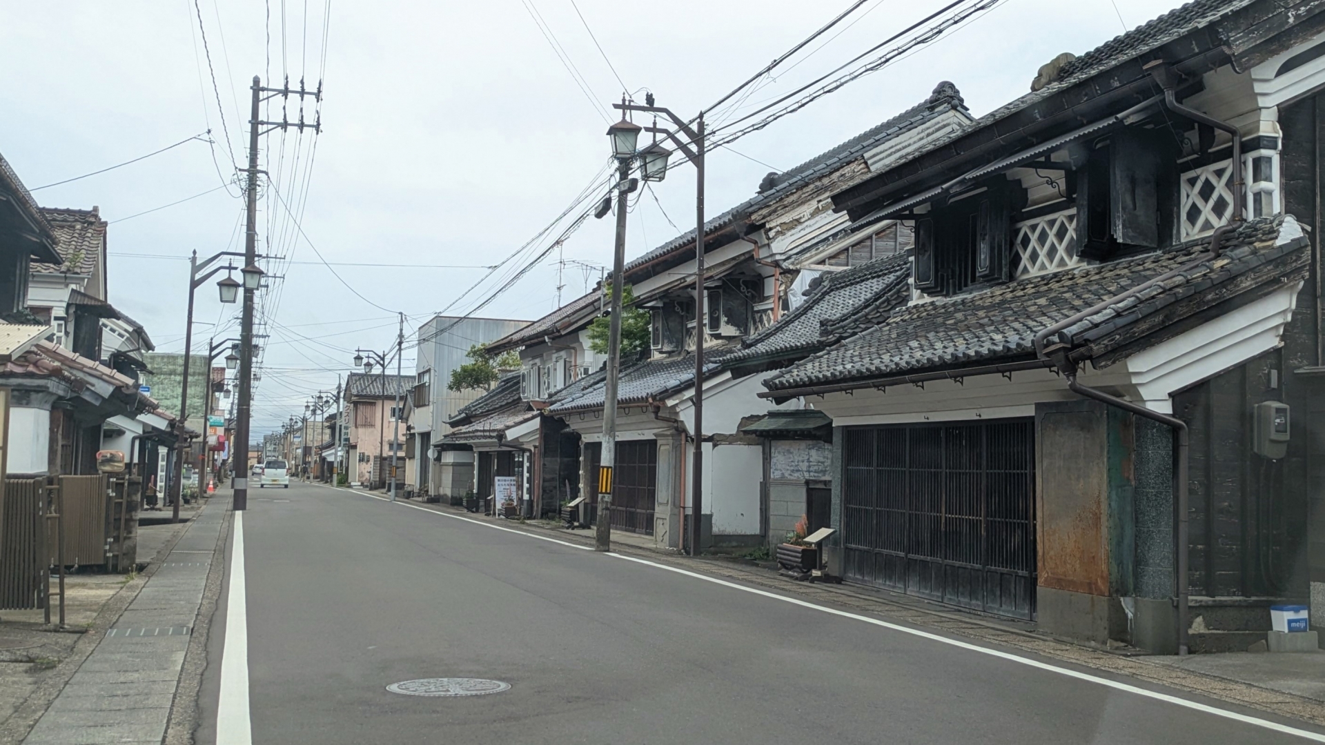 村田町の街並み